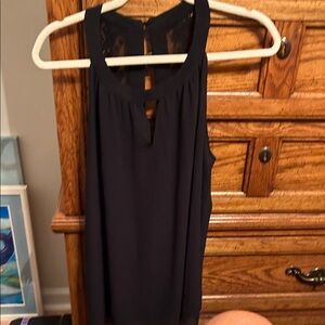 Naked Zebra Black Tank Top